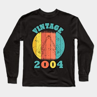 Retro 20 Years Old Guitar Lover Long Sleeve T-Shirt